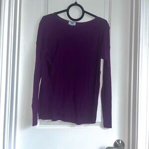 Eggplant / Plum Long Sleeve Sweater